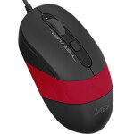 Мышь A4Tech Fstyler FM10 черный/красный