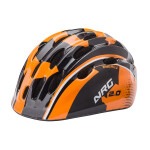 Шлем защитный NovaSport HB10 черный/оранжевый