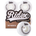 Комплект колес для скейтборда Ridex SB 100А 55*32 белый