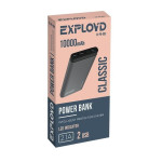 Внешний аккумулятор Exployd EX-PB-903 серый