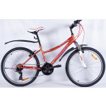 Велосипед Pioneer Fiesta оранжевый/белый/красный 15"