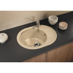 Кухонная мойка Polygran F-22-307 терракот