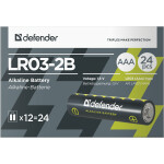 Батарейка Defender LR03-2B AAA (56003)