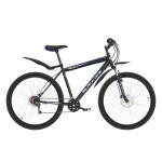 Велосипед Black One Onix 27.5 D (2019-2020) черный/синий/сер