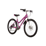 Велосипед Novatrack 24SHD.JENNY.14PR23 пурпурный