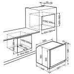 Встраиваемый электрический духовой шкаф Smeg SFP750POPZ