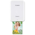 Принтер Canon ZINK Zoemini белый/серебристый (3204C006)