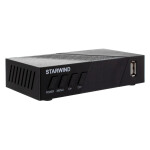 Ресивер DVB-T2 StarWind CT-140 черный