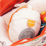 Накидка Koo-di для автокресла Sun & Sleep Infant Carrier Cover Куди крем