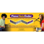 Книга Piano Notefinder Visual Keyboard Guide PF Chart AM980111