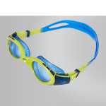 Очки для плавания Speedo Futura Biofuse Flexiseal Junior C585 зеленый/голубой