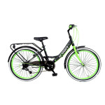 Велосипед Hogger Agon 24 AL 6 Black/Green