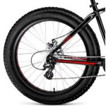 Велосипед Forward Bizon 26 FatBike (2018-2019) 18 черный/к