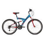 Велосипед Stinger Banzai 26 (2018) синий (124834)
