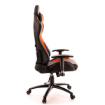 Компьютерное кресло Everprof Lotus S2 черный/оранжевый
