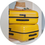 Чемодан Ninetygo Elbe Luggage 20 желтый