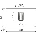 Встраиваемая индукционная варочная панель Franke FMA 839 HI (340.0595.364)
