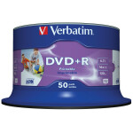 Диск DVD+R Verbatim 4.7GB 43512