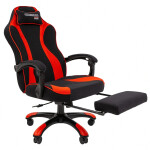 Игровое кресло Chairman game 35 черный/красный (00-07089915)