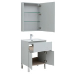 Комплект мебели Allen Brau Алвита new 60 напольн. серый (00274530)