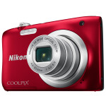 Цифровой фотоаппарат Nikon CoolPix A100 красный