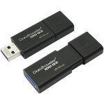 Флеш-диск Kingston 64GB DataTraveler Traveler 100 G3 черный (DT100G3/64GB)