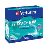 Диск DVD-RW Verbatim 4.7GB 43285