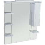 Зеркало-шкаф Rush FIJI 105 белый глянец (FIM180105W)