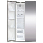 Холодильник Ginzzu NFK-605 стальной