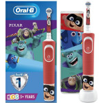 Зубная щетка Braun Oral-B Pixar D100.413.2KX красный